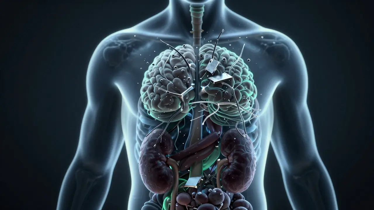 Těžké kovy v těle: Příznaky, zdroje a bezpečná detoxikace