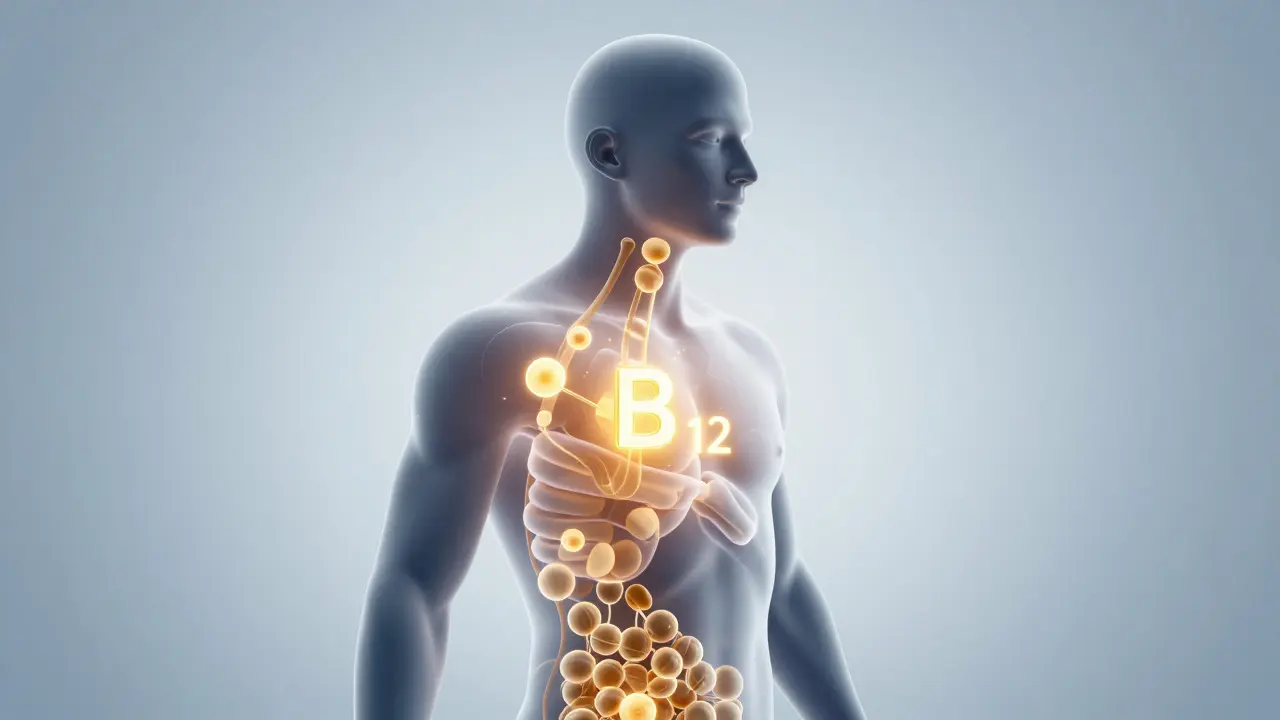 Ilustrace vnitřního metabolismu a energie